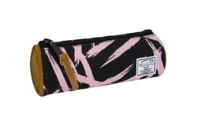 Okładka książki Piórnik tuba czarny Kreski PAUL&CO