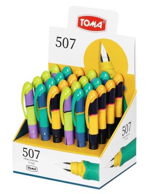 Pióro wieczne Fine-507 0,5mm (24szt). Wydawca: TOMA. SmakLiter.pl Opakowanie Pióro wieczne Fine-507 0,5mm (24szt)