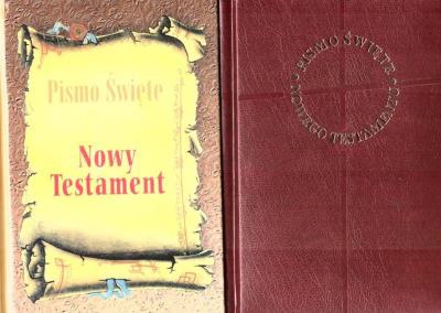 Okładka książki Pismo święte Nowy testament - mały MIX