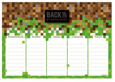 Opakowanie Plan lekcji Backup 3 A 68 (25szt) DERFORM