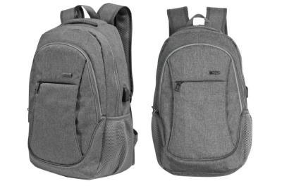 Opakowanie Plecak młodzieżowy z USB - szary/basic