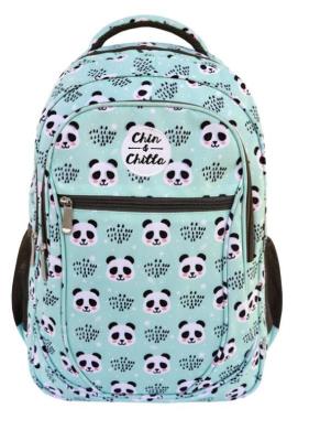 Opakowanie Plecak trzykomorowy błękitny Panda