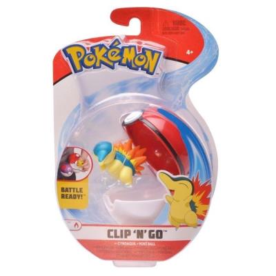 Opakowanie Pokemon Clip'N'Go Pokeball Cyndaquil
