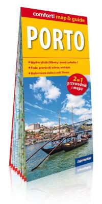 Okładka książki Porto laminowany map&guide (2w1 przewodnik i mapa)