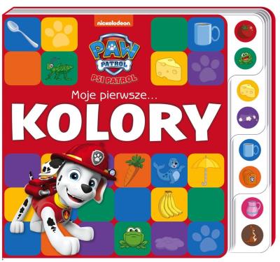 Okładka książki Psi Patrol. Moje pierwsze Kolory