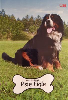Psie figle. Autor: Markowska Anna. SmakLiter.pl Okładka książki Psie figle
