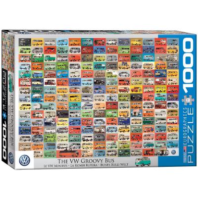 Opakowanie Puzzle 1000 Autobusy VW 6000-0783