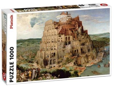 Okładka książki Puzzle 1000 - Brueghel. Wieża Babel PIATNIK