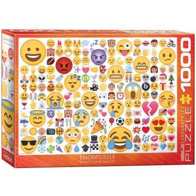 Opakowanie Puzzle 1000 Emoji jaki masz nastrój 6000-0816