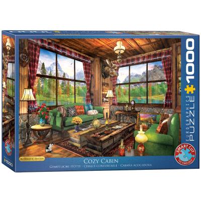 Opakowanie Puzzle 1000 Przytulny pokój 6000-5377