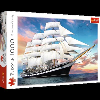 Puzzle 1000 Rejs TREFL. Wydawca: Trefl. SmakLiter.pl Opakowanie Puzzle 1000 Rejs TREFL