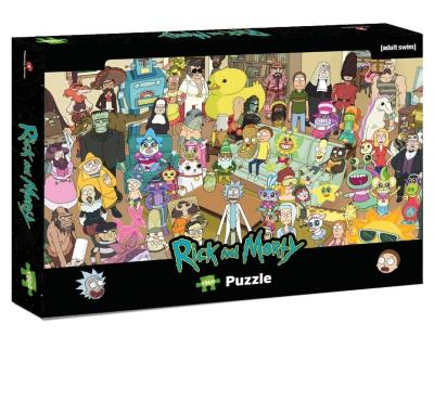 Opakowanie Puzzle 1000 Rick&Morty