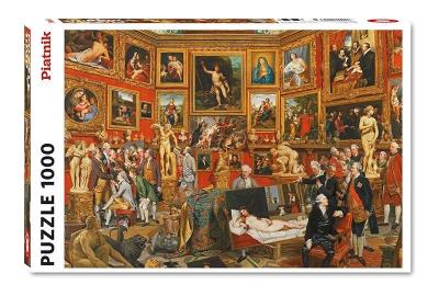 Opakowanie Puzzle 1000 - Zoffany, Trybunał Galerii Uffizich