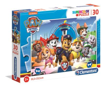Opakowanie Puzzle 30 Super Kolor Paw Patrol