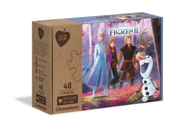 Opakowanie Puzzle 3x48 Play For Future Frozen 2