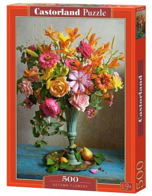Opakowanie Puzzle 500 Autumn Flowers CASTOR