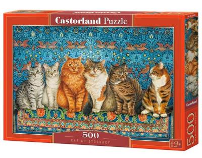 Opakowanie Puzzle 500 Cat Aristocracy CASTOR
