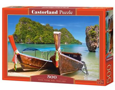 Puzzle 500 Khao Phing Kan,Tajlandia CASTOR. Wydawca: Castorland. SmakLiter.pl Opakowanie Puzzle 500 Khao Phing Kan,Tajlandia CASTOR
