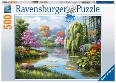Opakowanie Puzzle 500 Romantyczny Staw