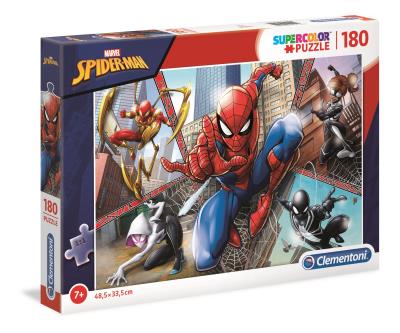 Opakowanie Puzzle Supercolor 180 Spider-Man