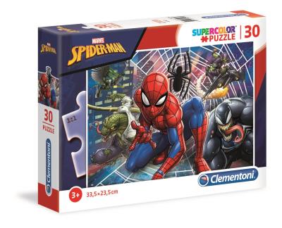 Opakowanie Puzzle Supercolor 30 Spider-Man