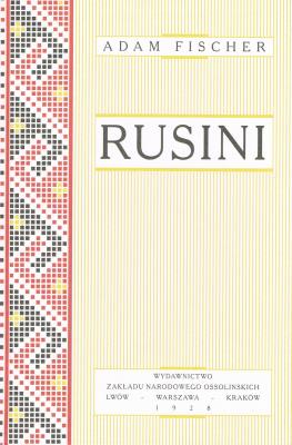 Okładka książki Rusini