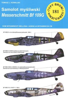 Okładka książki Samolot mysliwski Messerschmitt Bf 109 G