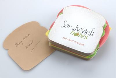 Opakowanie Sandwich Notes - karteczki wyrywane - kanapka