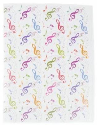 Opakowanie Segregator - z kolorowymi kluczami wiolinowymi