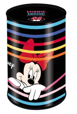 Opakowanie Skarbonka metalowa okrągła Minnie Mouse