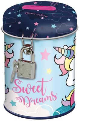 Opakowanie Skarbonka z kłódką Jednorożec 12 DERFORM