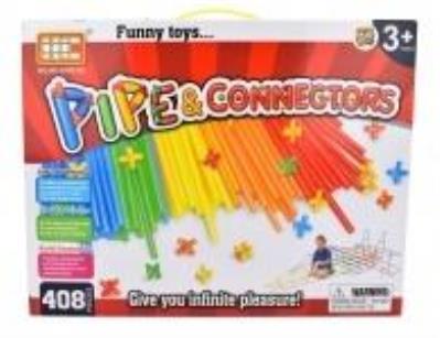 Opakowanie Słomki konstrukcyjne 408 elementów