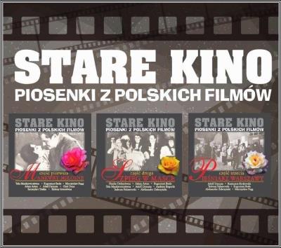 Stare kino. Piosenki z polskich filmów (3CD). Autor: praca zbiorowa. SmakLiter.pl Okładka książki Stare kino. Piosenki z polskich filmów (3CD)