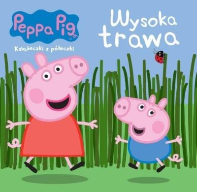 Okładka książki Świnka Peppa. Książeczki z.. 63 Wysoka trawa