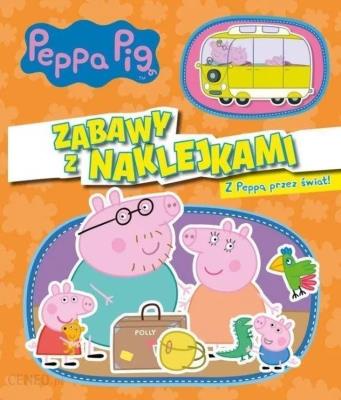 Świnka Peppa. Z Peppą przez świat!. Autor: Opracowanie zbiorowe. SmakLiter.pl Okładka książki Świnka Peppa. Z Peppą przez świat!
