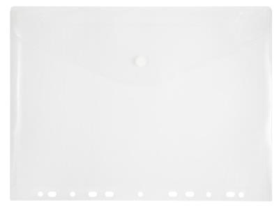 Opakowanie Teczka kopertowa A4 z europerforacją bezbarwna