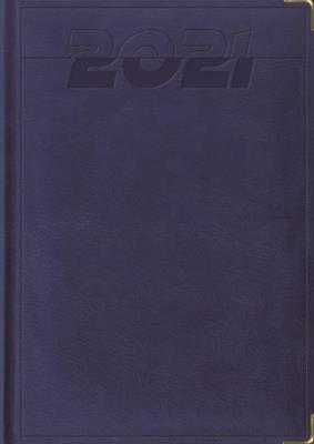 Opakowanie Terminarz 2021 A5 Lux granatowy złocony