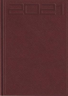 Opakowanie Terminarz 2021 A5 Print Special bordowy