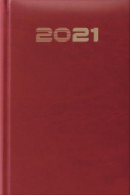 Opakowanie Terminarz 2021 A5 Standard czerwony