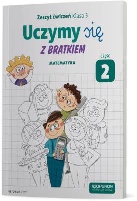 Okładka książki Uczymy się z Bratkiem 3 Matematyka ćw. cz.2 OPERON