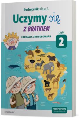 Okładka książki Uczymy się z Bratkiem 3 Podręcznik cz.2 OPERON