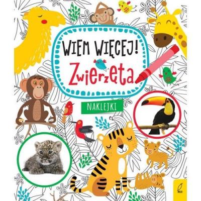 Okładka książki Wiem więcej! Zwierzęta