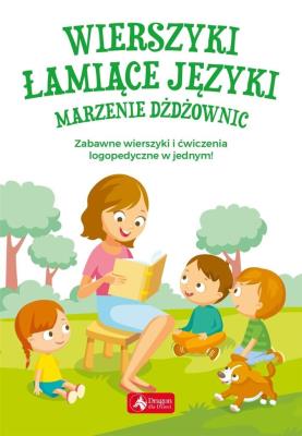 Okładka książki Wierszyki łamiące języki. Marzenie dżdżownic (mk)