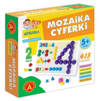 Opakowanie Wpinanka-Mozaika cyferki