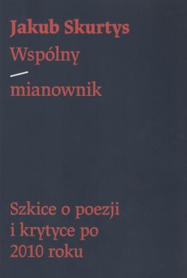 Okładka książki Wspólny mianownik