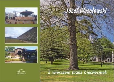 Z wierszem przez Ciechocinek. Autor: Wesołowski Józef. SmakLiter.pl Okładka książki Z wierszem przez Ciechocinek