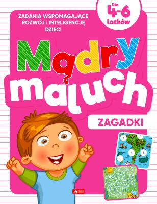 Zagadki. Mądry maluch. Autor: Iwona Baturo. SmakLiter.pl Okładka książki Zagadki. Mądry maluch