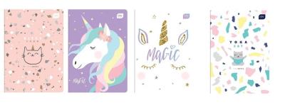 Zeszyt A5/16 kratka UV Trends Girls (20szt). Wydawca: INTERDRUK. SmakLiter.pl Opakowanie Zeszyt A5/16 kratka UV Trends Girls (20szt)