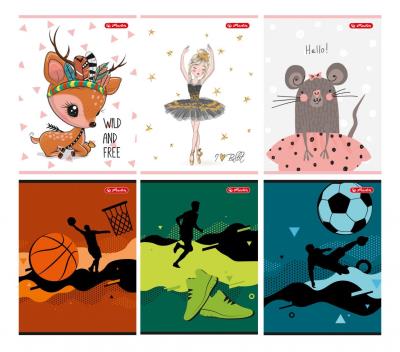 Opakowanie Zeszyt A5/32K linia Cute games&sport (10szt)