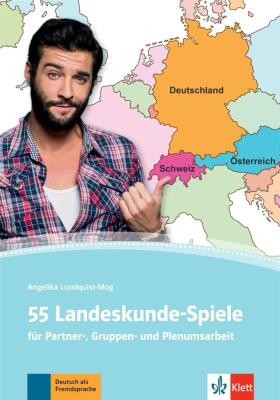 55 Landeskunde-Spiele. Autor:   Praca zbiorowa. SmakLiter.pl Okładka książki 55 Landeskunde-Spiele
